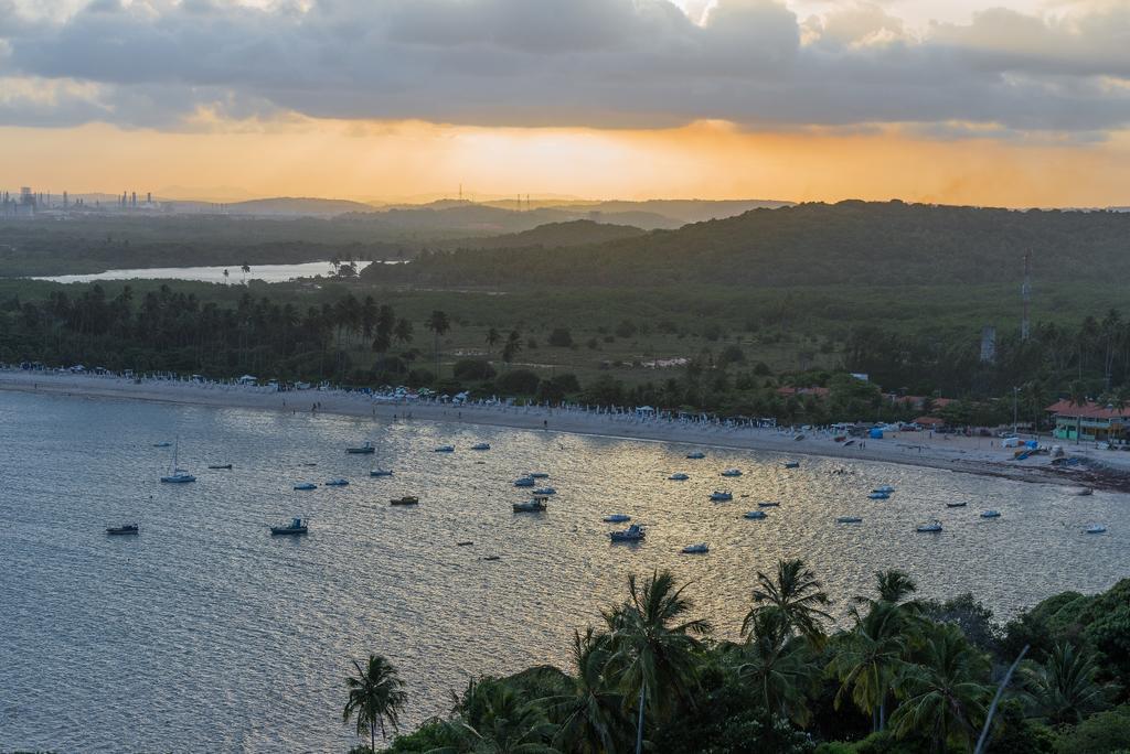 Sheraton Reserva Do Paiva Cabo de Santo Agostinho Kamer foto Sunset at the mouth of the river
