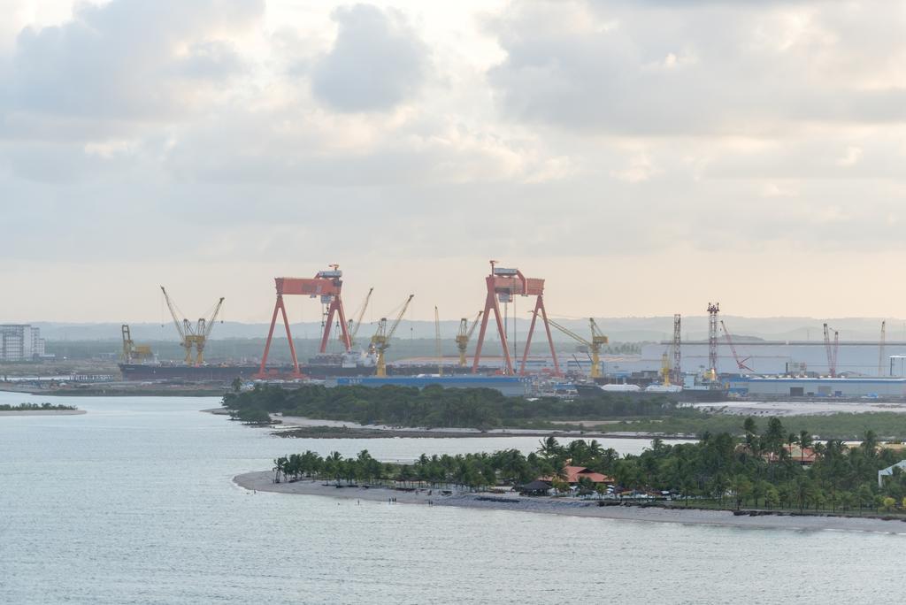 Sheraton Reserva Do Paiva Cabo de Santo Agostinho Buitenkant foto The Port of Subic Bay