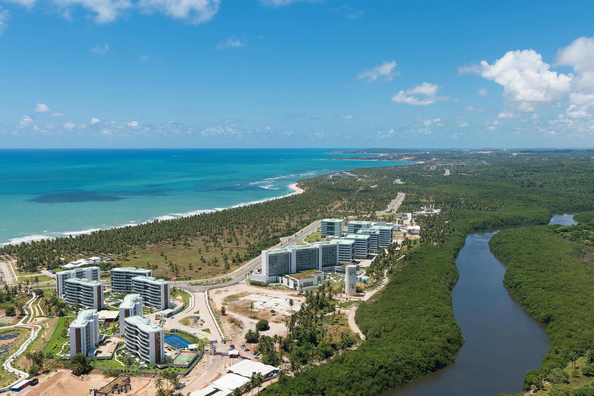 Sheraton Reserva Do Paiva Cabo de Santo Agostinho Buitenkant foto Aerial view of the resort
