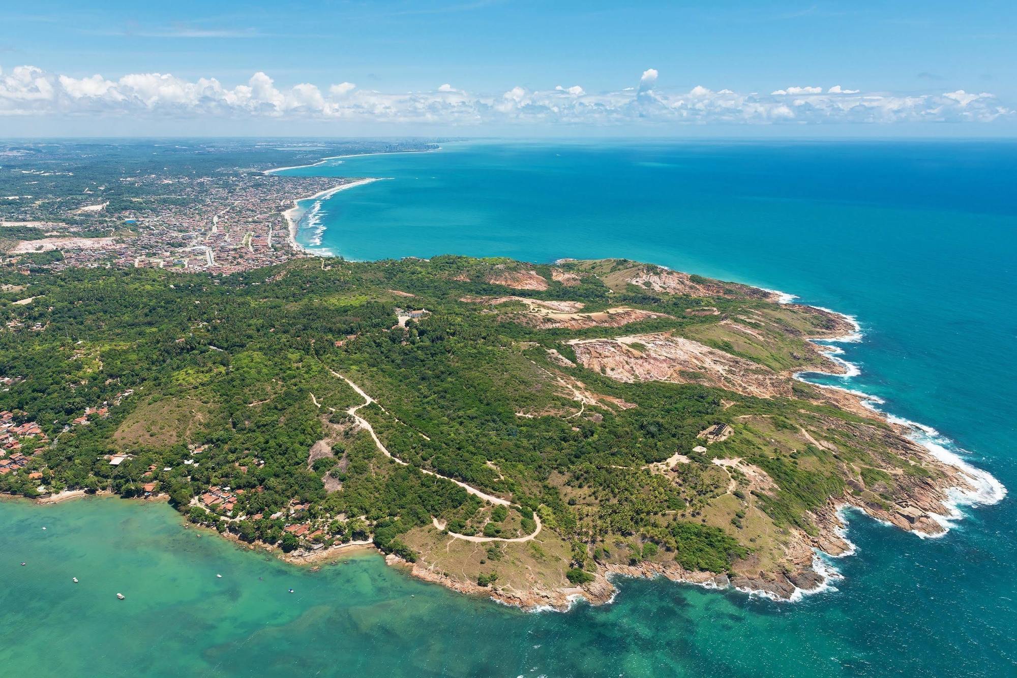 Sheraton Reserva Do Paiva Cabo de Santo Agostinho Buitenkant foto Aerial view of Cabo Branco